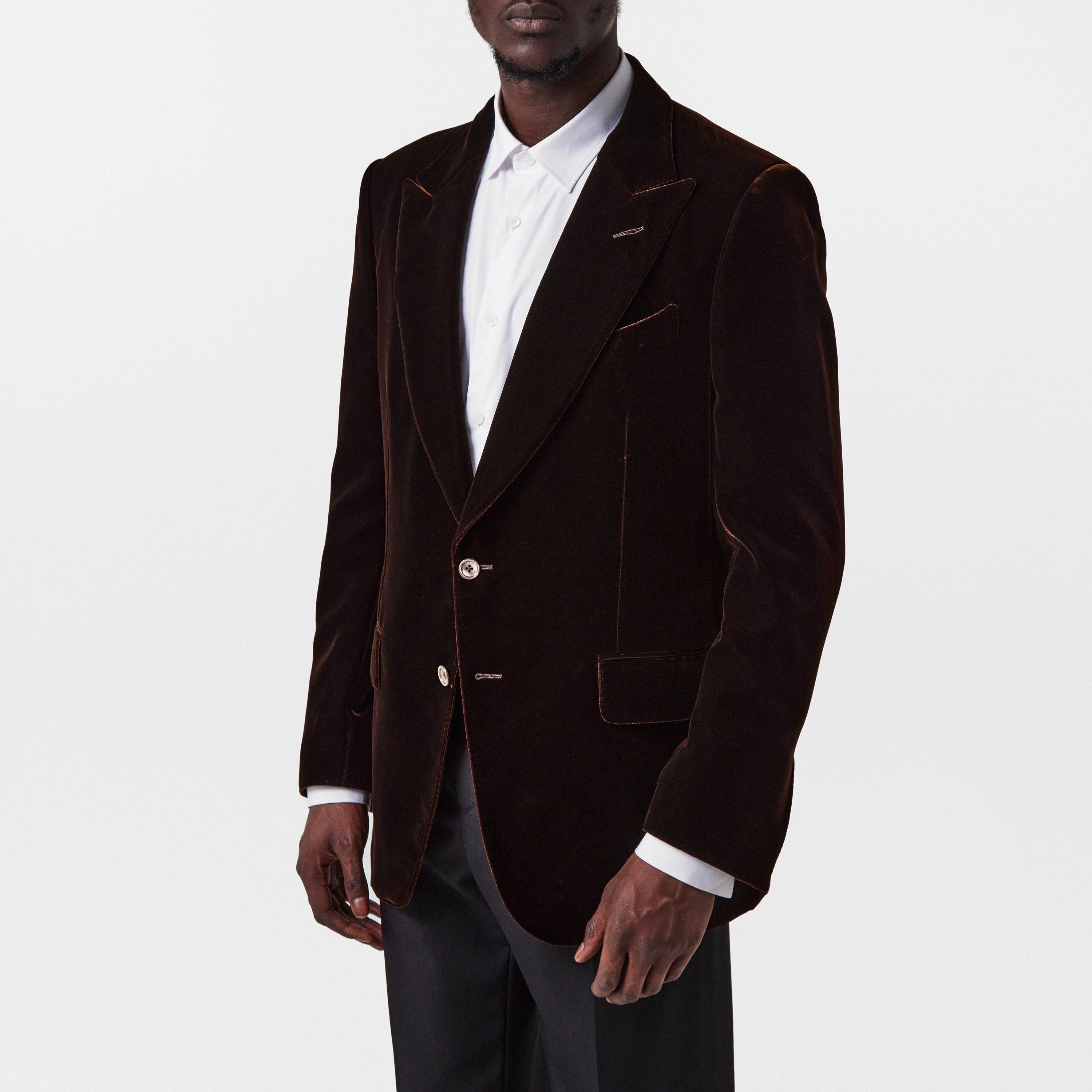 Brown - Tom Ford - Men's Suit Jacket - 3