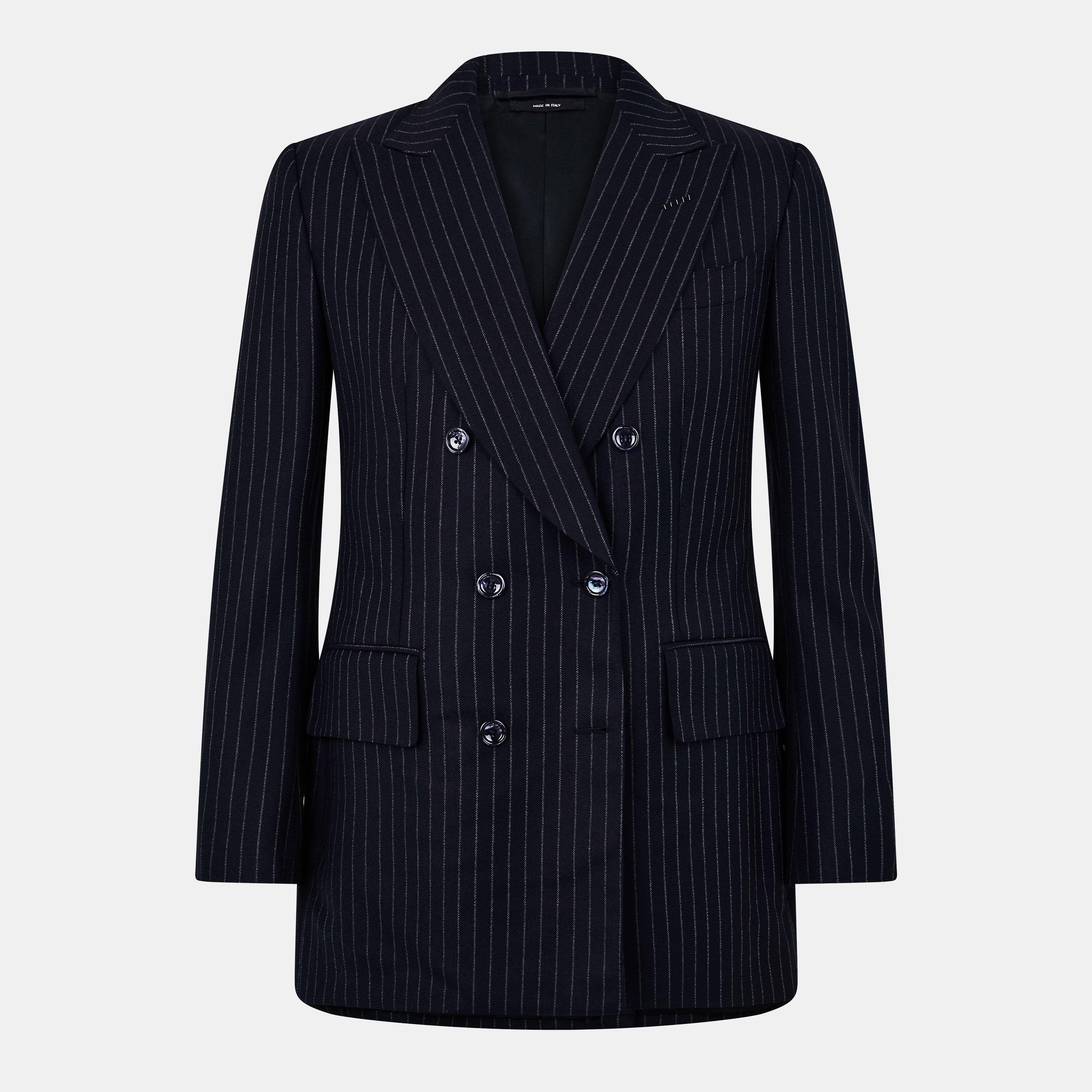 Navy - Tom Ford - Men's Formal Suit Jacket - 1
