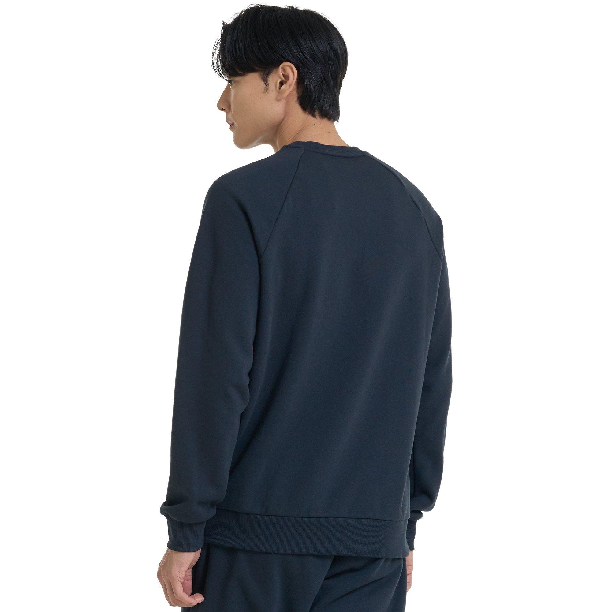 Preto - Under Armour - Armour UA Rival Fleece Crew Mens - 6