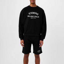 Iceberg Logo Crew Neck Sweater