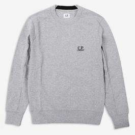 CP Company DRFleceLogoSwtsht Sn32