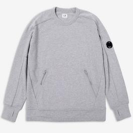 CP Company Company Diagonal Fleece Lens Mens Sweatshirt