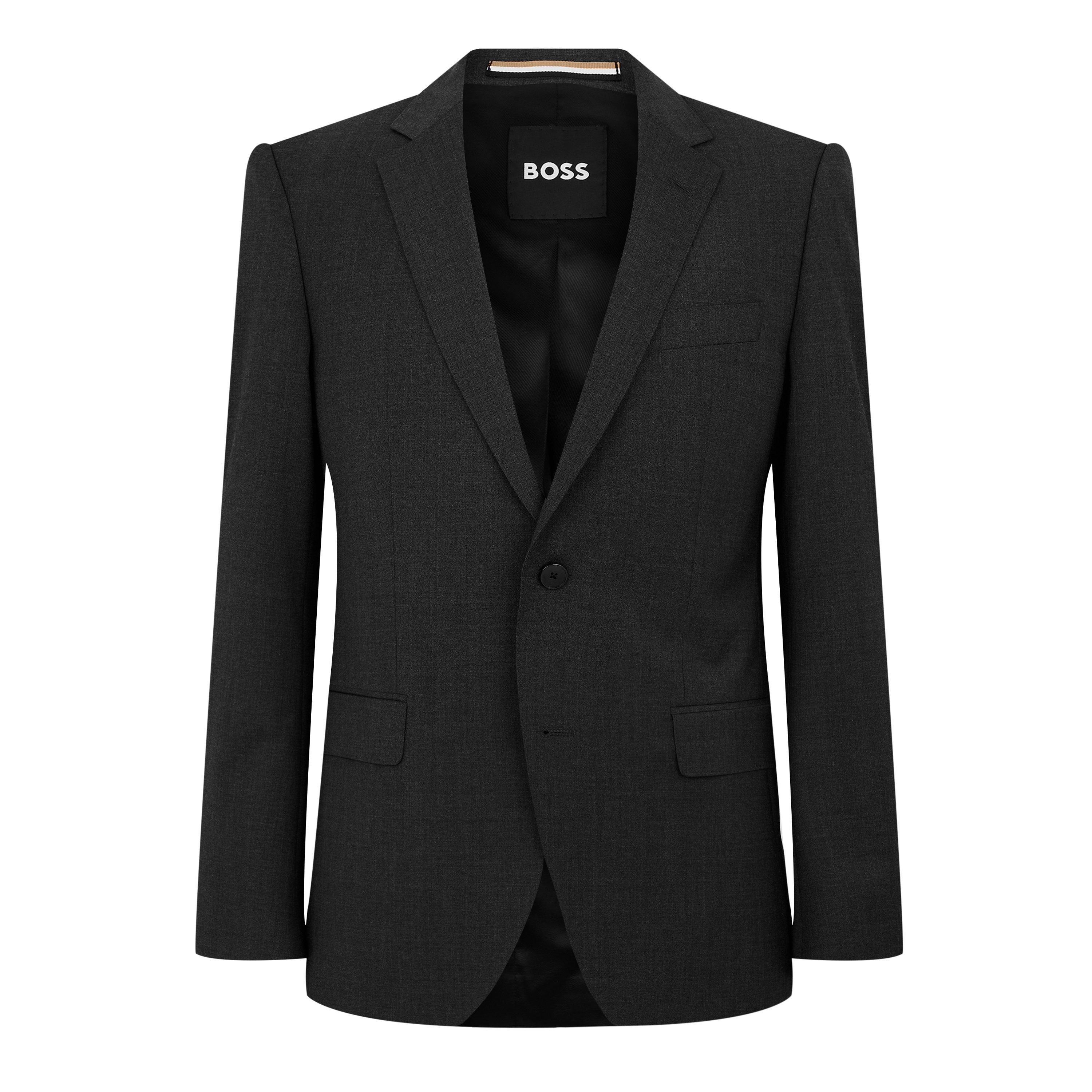 Boss Men's Hbb Huge Mm Suit Jacket, Distinguished Tailoring - Grey 028 - 50