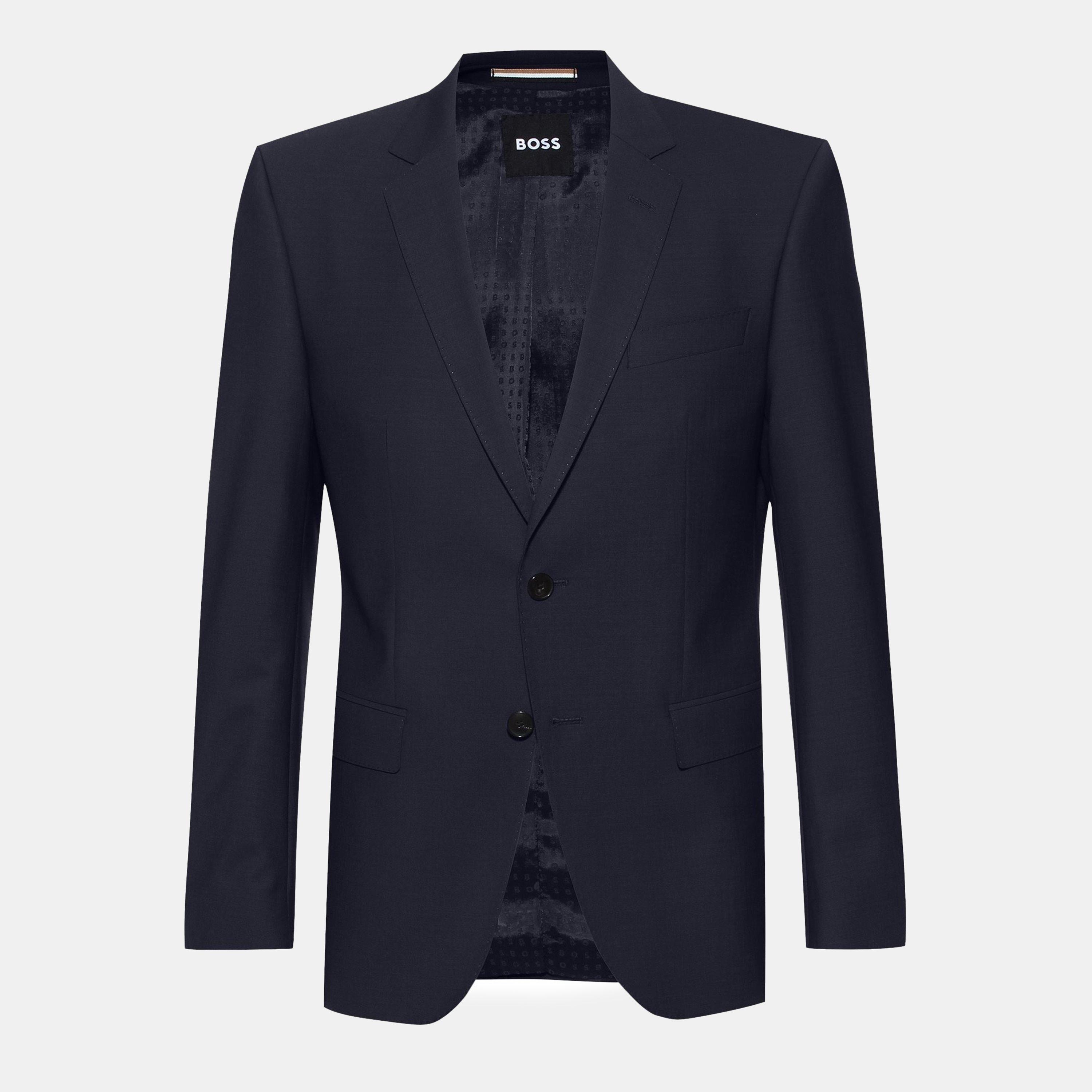 Boss Men's Hbb Huge Mm Suit Jacket, Distinguished Tailoring - Navy 405 - 52