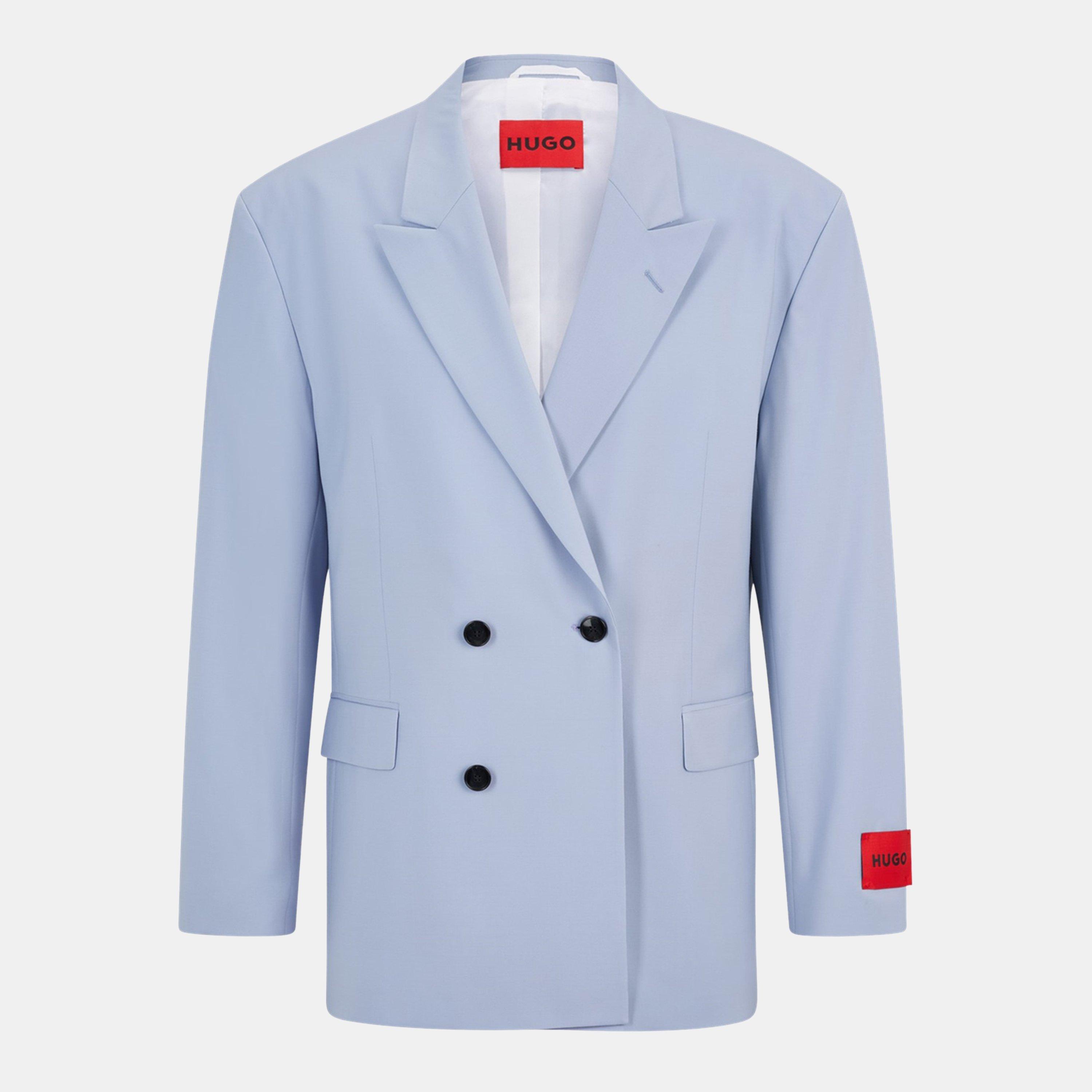 Pastel Blue - Hugo - Men's Urban232x Suit Jacket - 1
