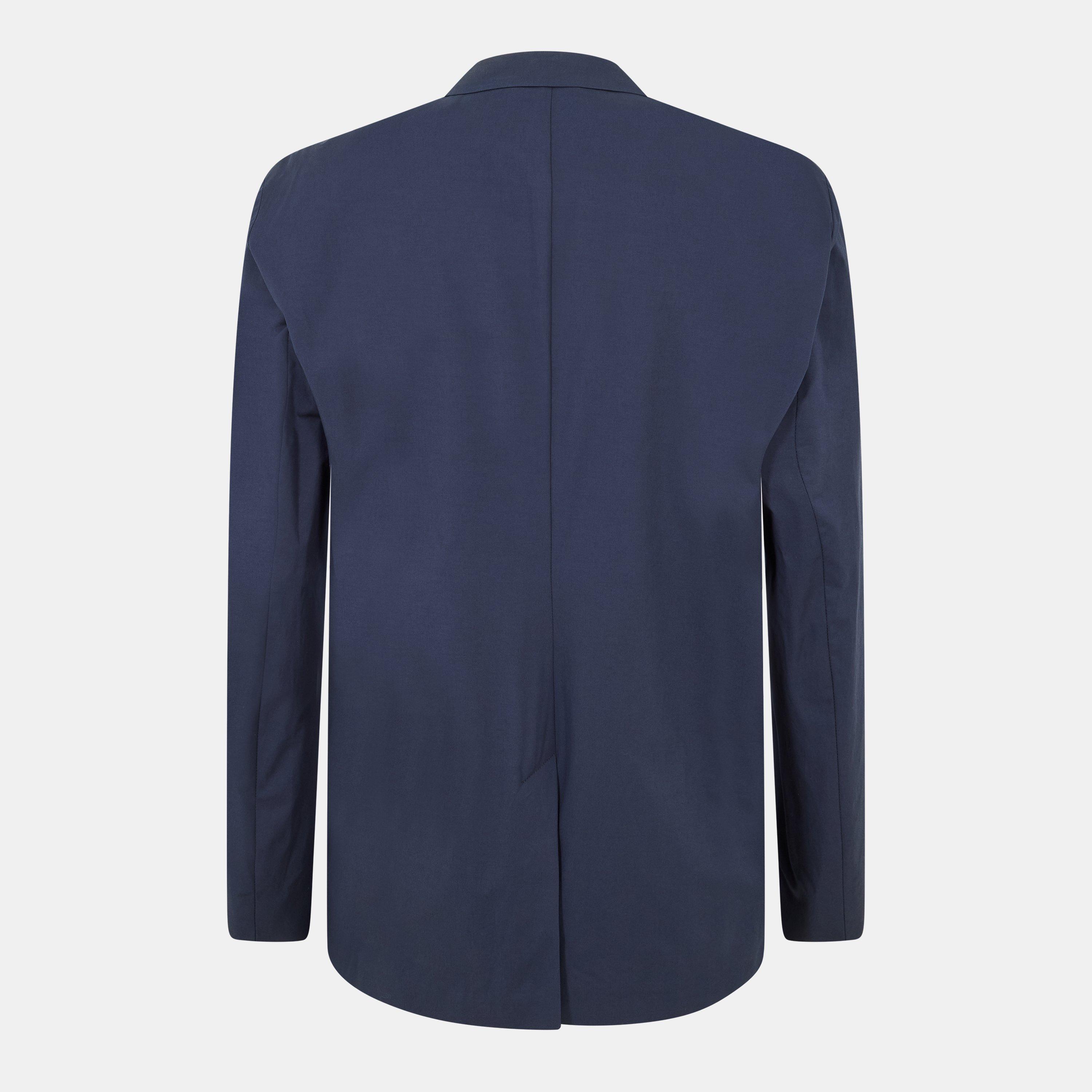 Dark Blue - Hugo - Men's Button Suit Jacket - 2