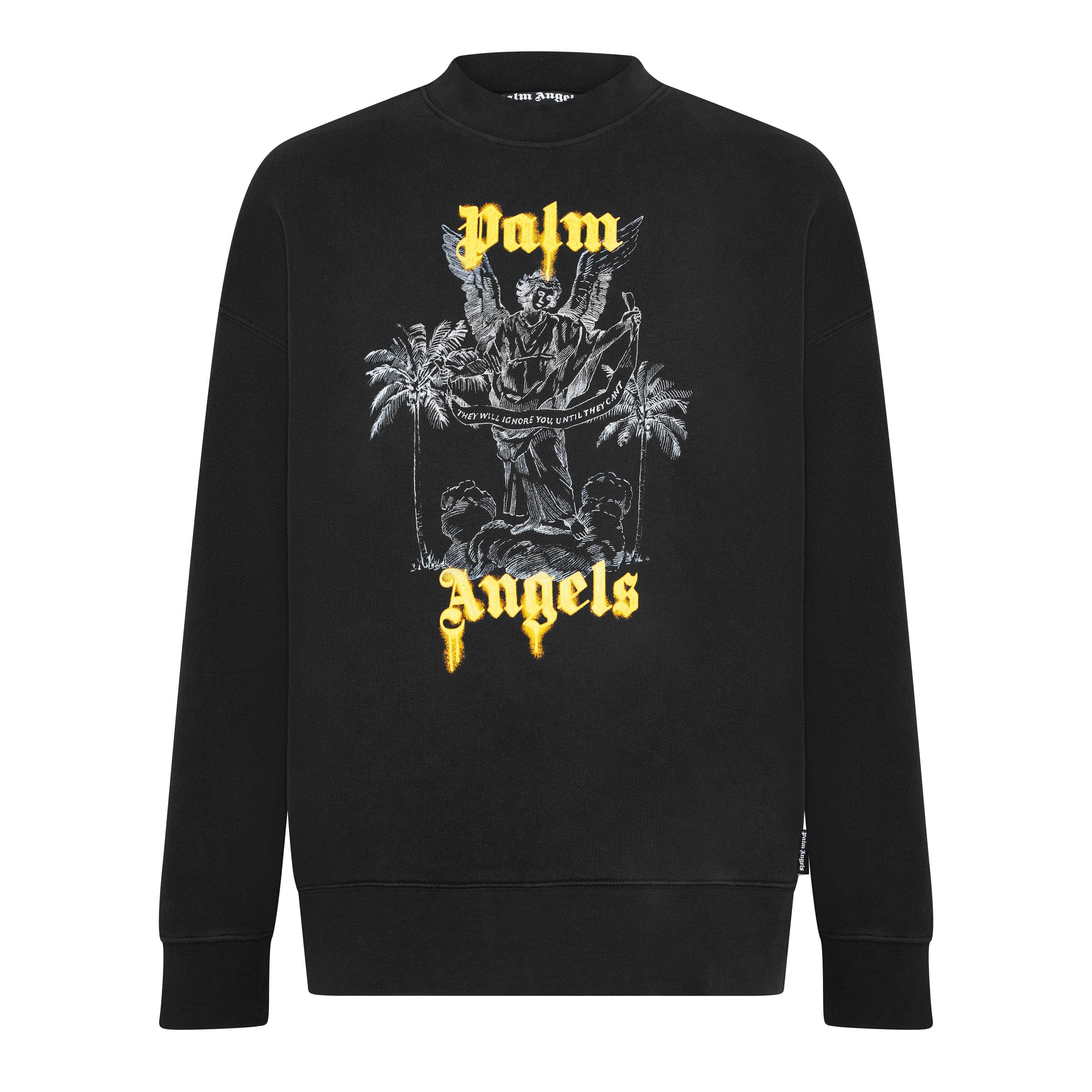 Black - Palm Angels - Palms Pencil Sweatshirt - 7