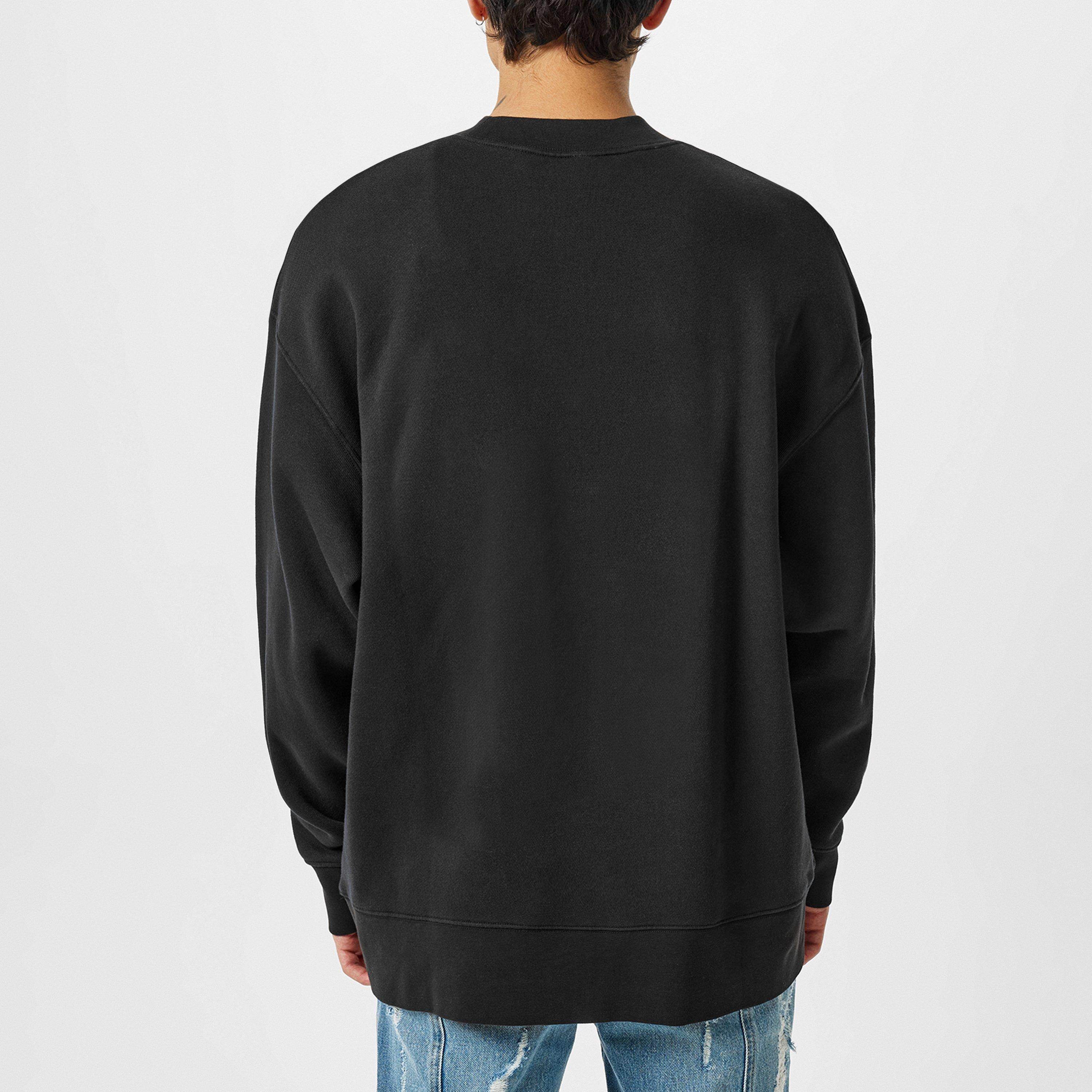 Black - Palm Angels - Palms Pencil Sweatshirt - 4