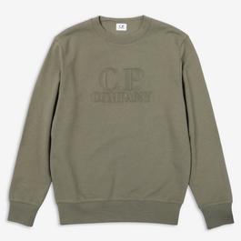 CP Company DRFleceLogoSwtsht Sn32