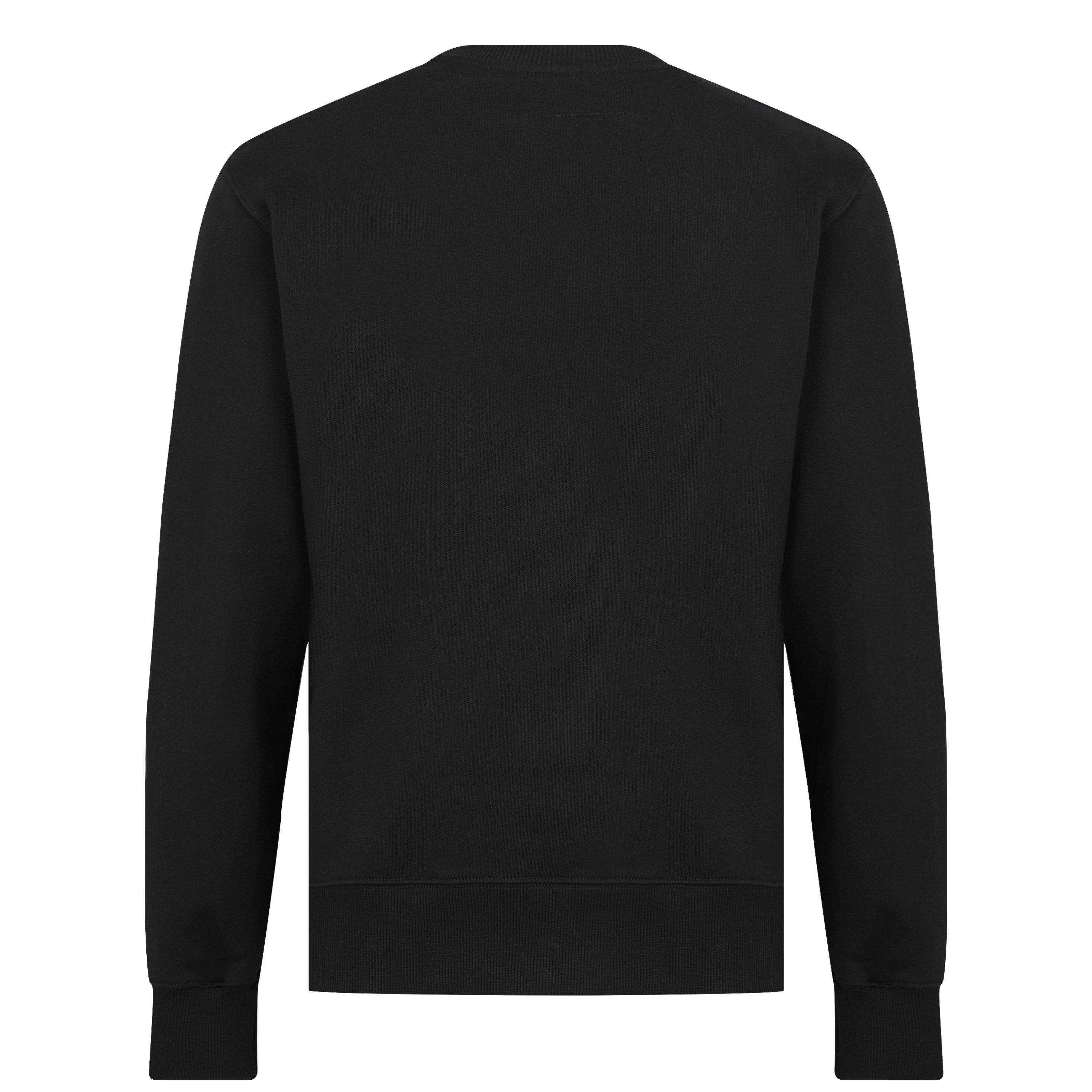 【A-COLD-WALL】BLACK POLYGON TECHNICAL CREWNECK a-cold-wall-polygon-technical-