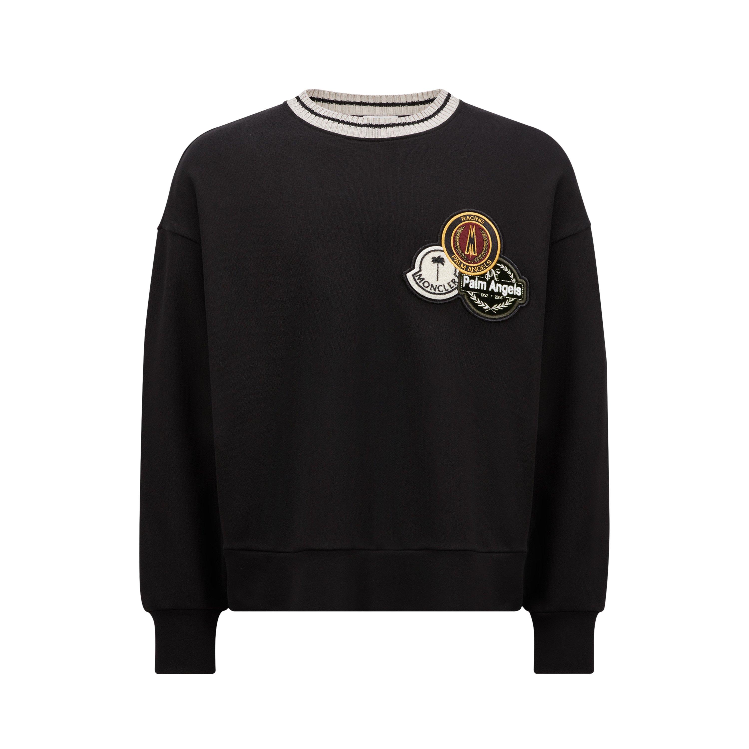 Black 999 - Moncler X Palm Angels - Cotton Sweatshirt - 5
