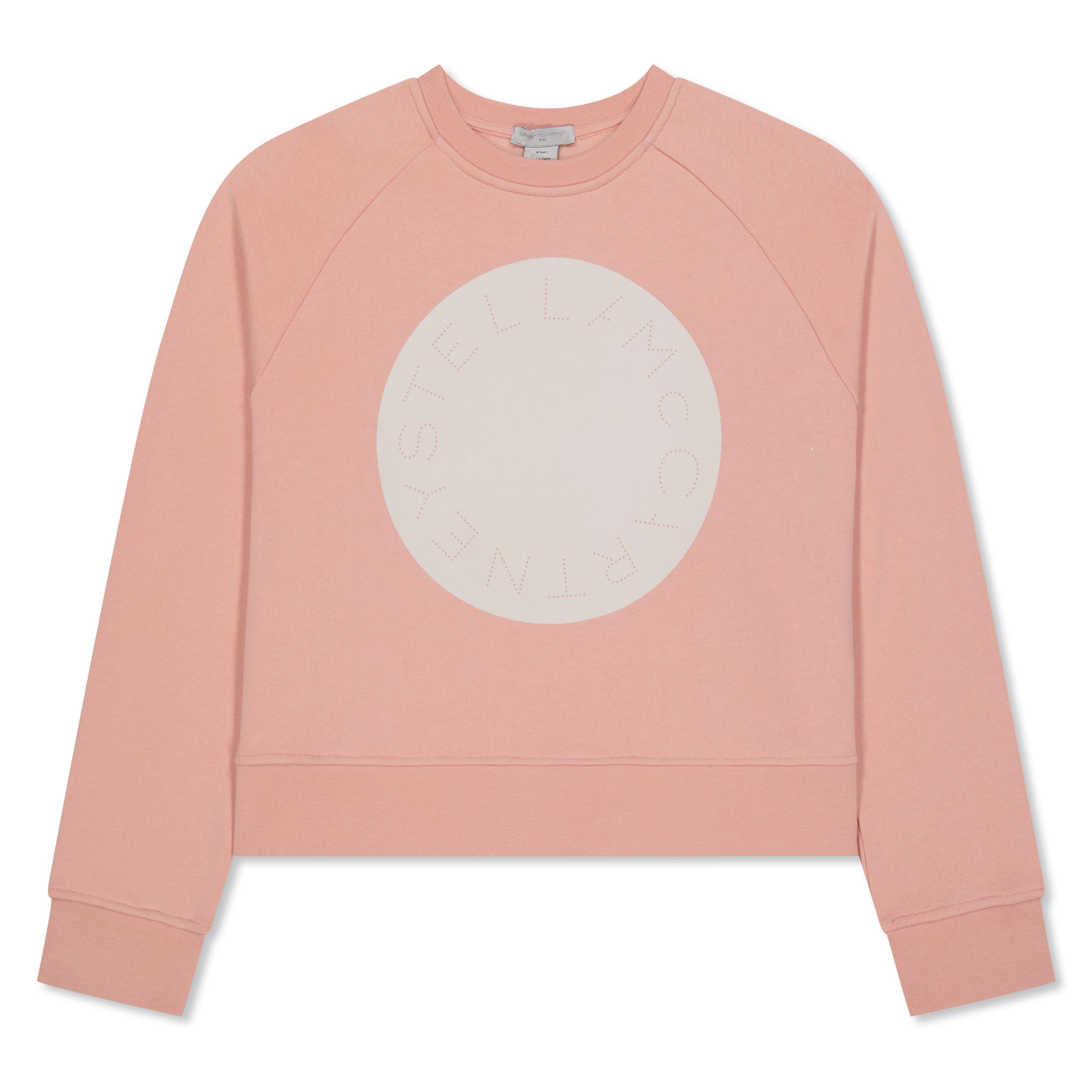 Pink 50T - Stella McCartney - Kids' Logo Crew Sweatshirt - 1