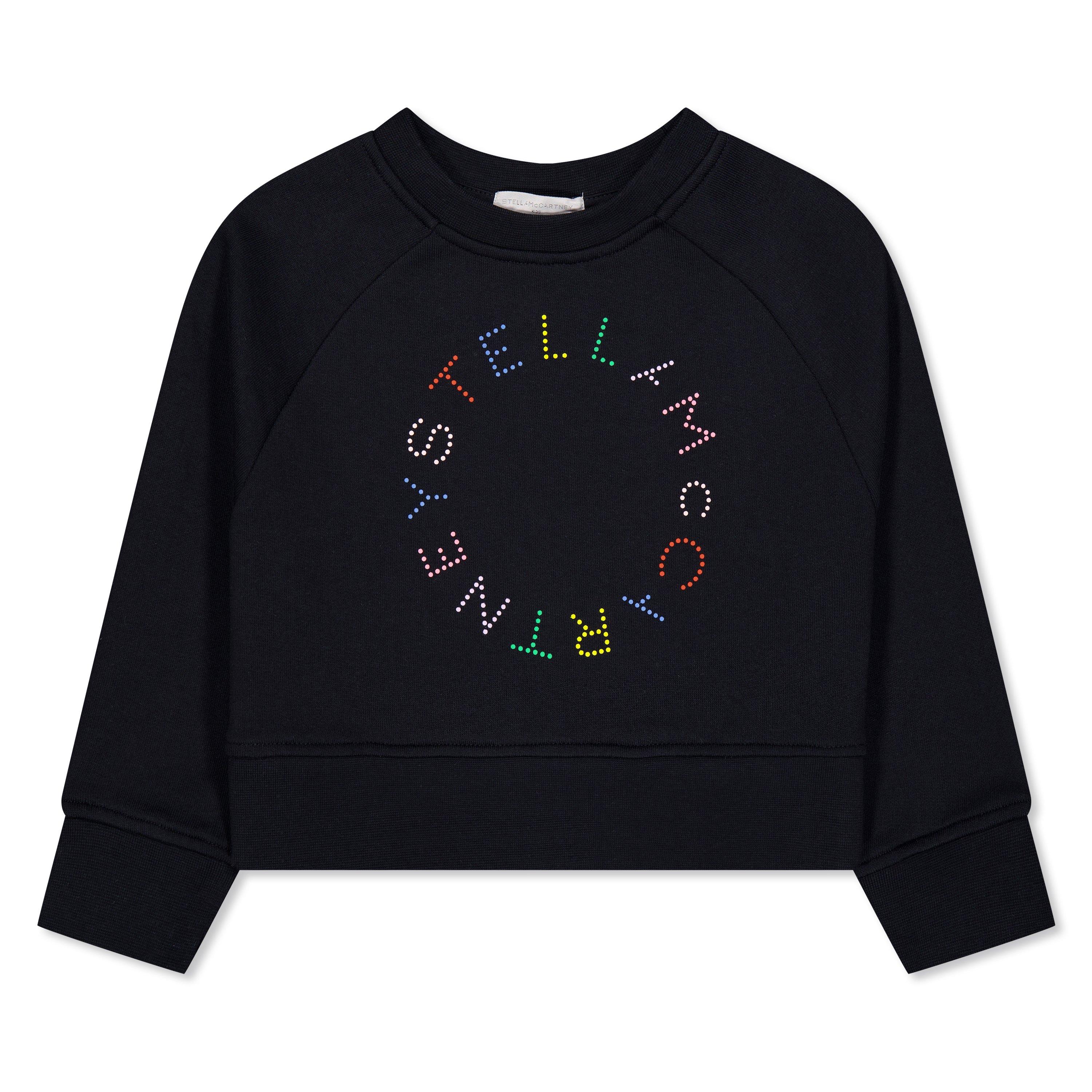 Stella McCartney Kids' Unisex Logo Crew Sweatshirt