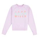 Lilas pastel - Jack Wills - Man Discovery Licenced Relax Fit Crew Neck Long Sleeve Knitted Sweat Shirt - 1