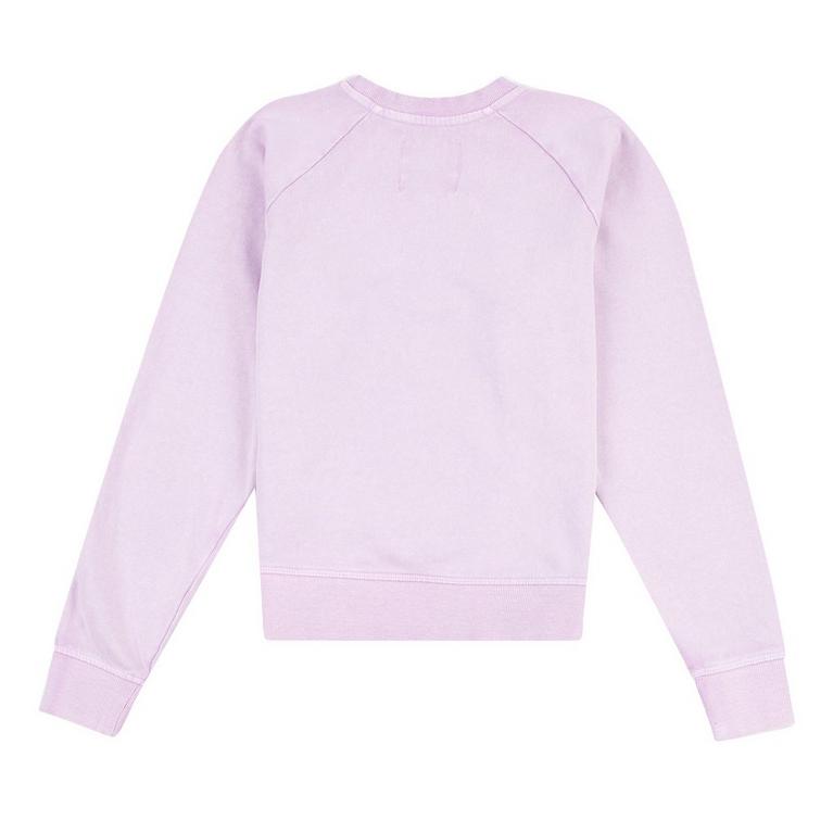 Lilas pastel - Jack Wills - Man Discovery Licenced Relax Fit Crew Neck Long Sleeve Knitted Sweat Shirt - 2