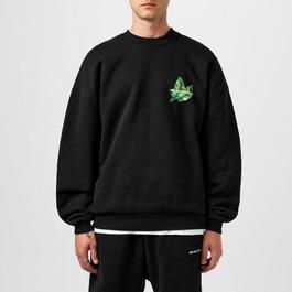 MKI MIYUKI ZOKU Leaf Crewneck