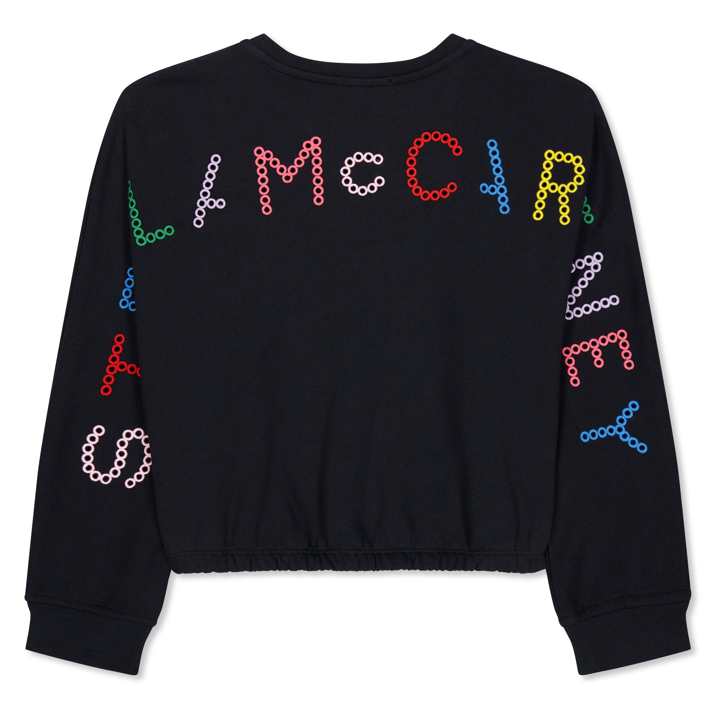 Black 930 - Stella McCartney - Kids' Logo Crew Sweatshirt - 2