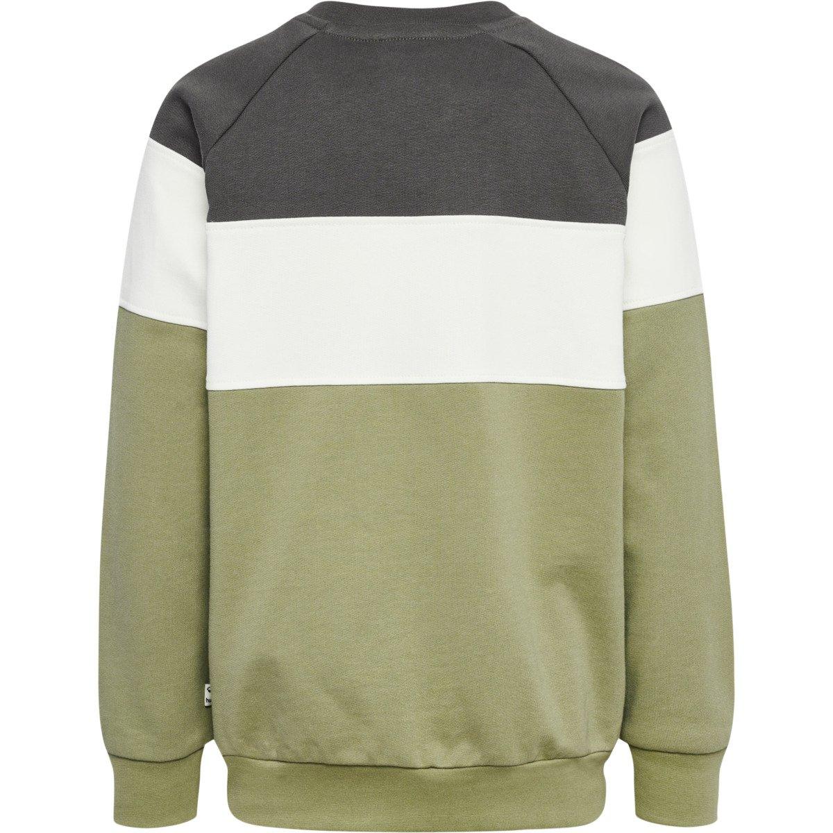 Green - Hummel - Kids' Claes Crew Sweatshirt - 2