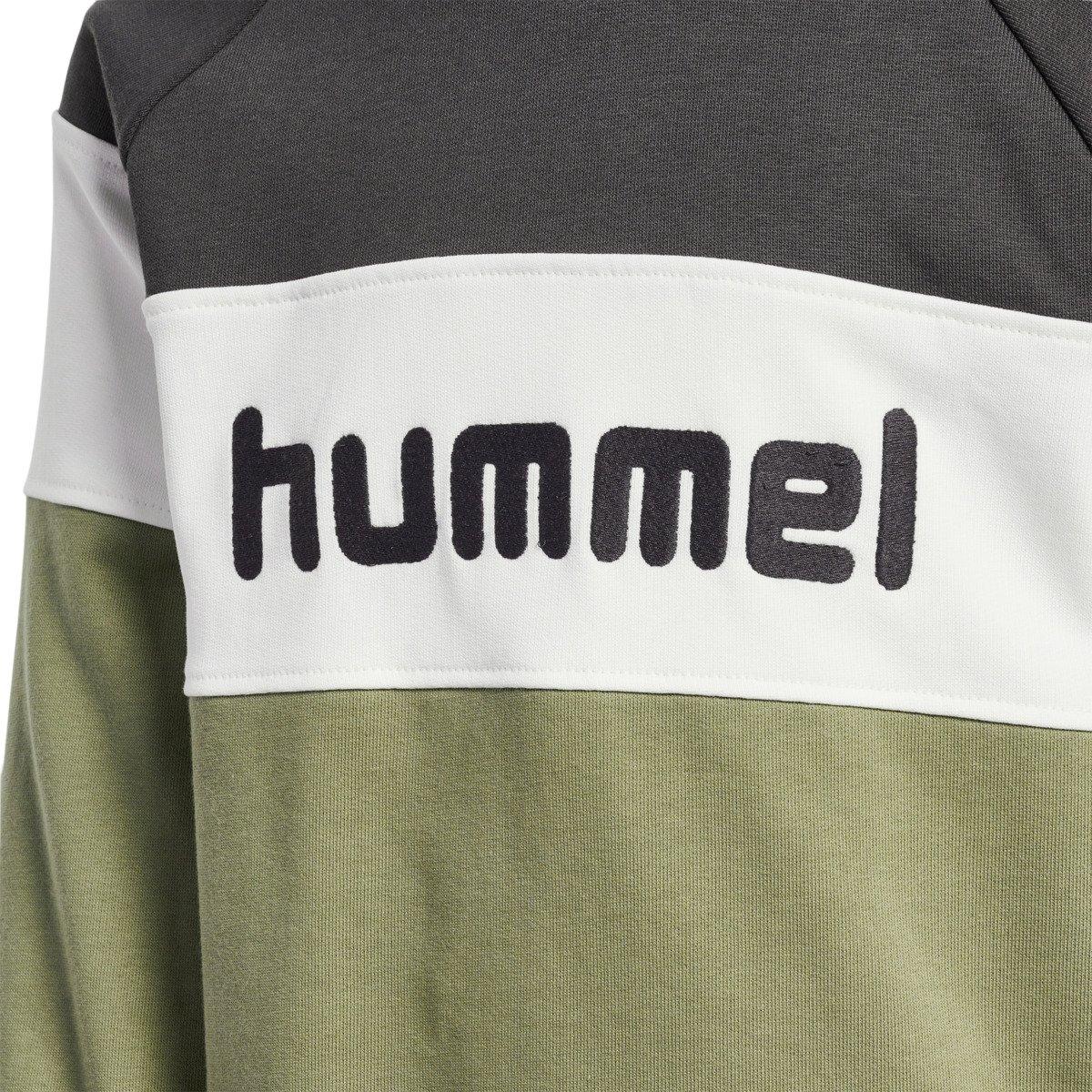 Green - Hummel - Kids' Claes Crew Sweatshirt - 3