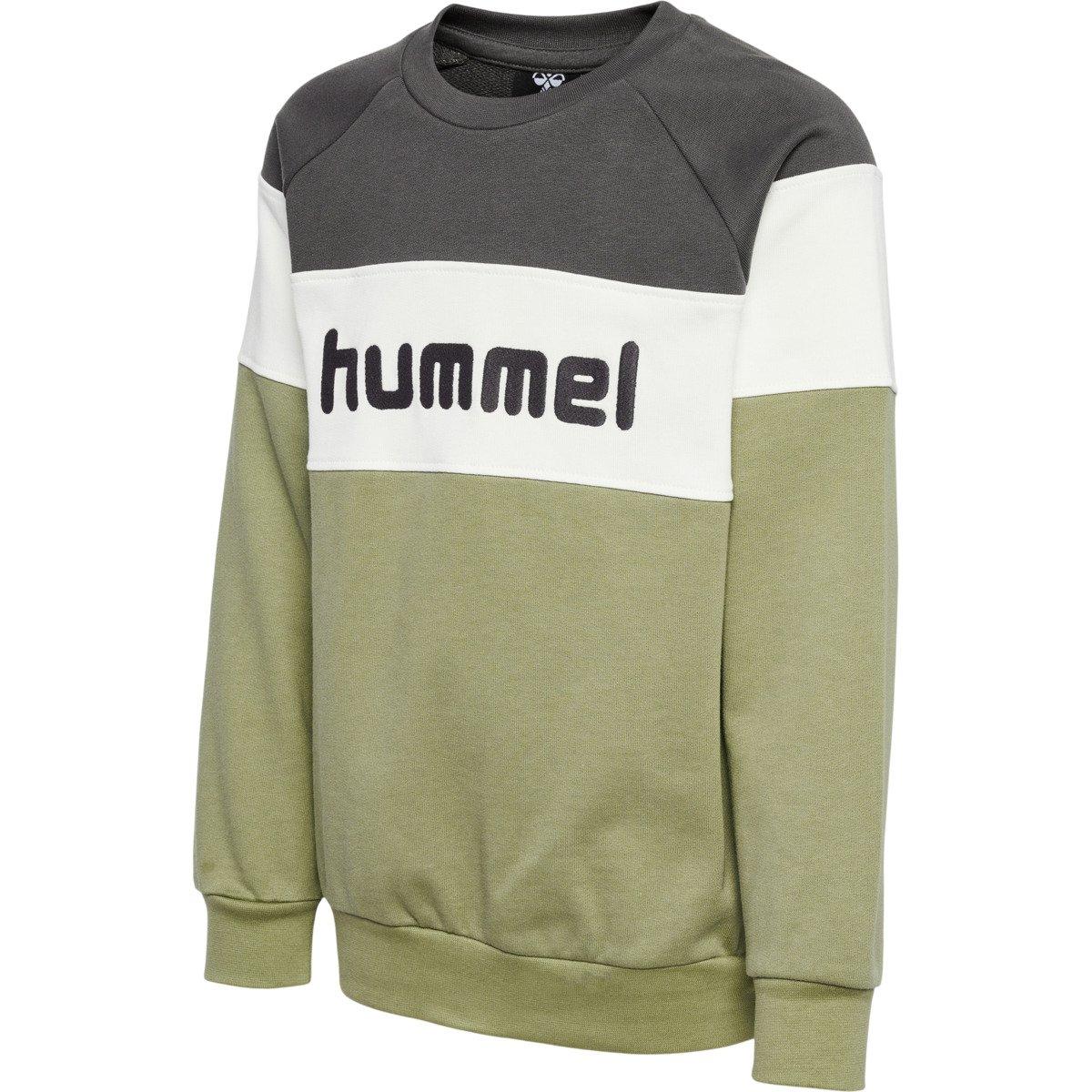 Green - Hummel - Kids' Claes Crew Sweatshirt - 4