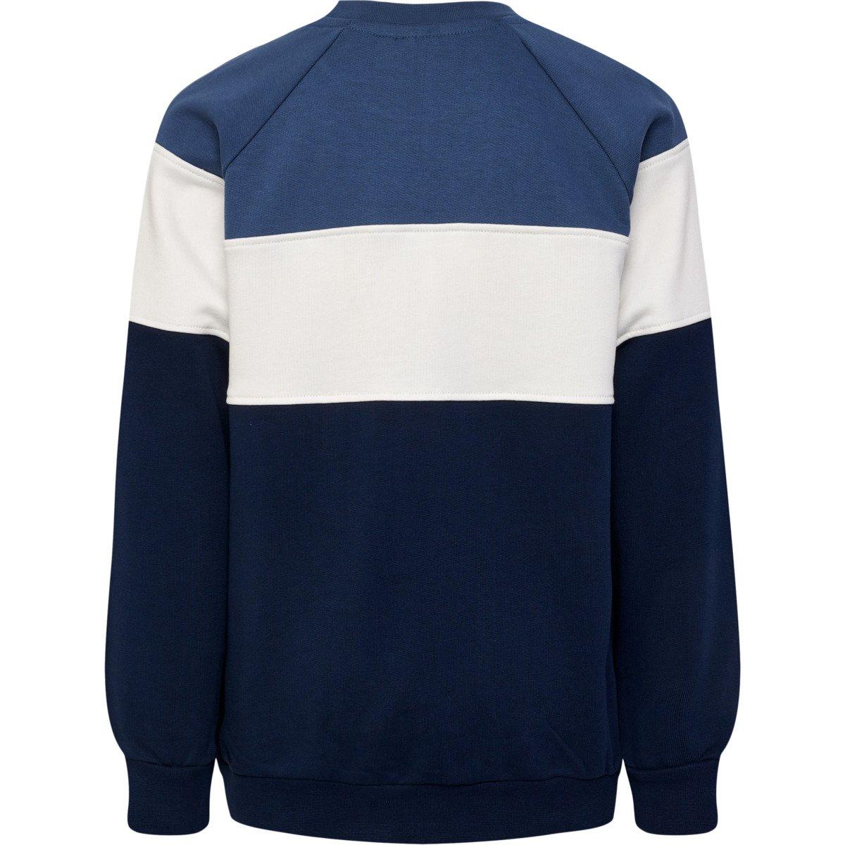 Navy - Hummel - Claes Crew Sweatshirt - 2