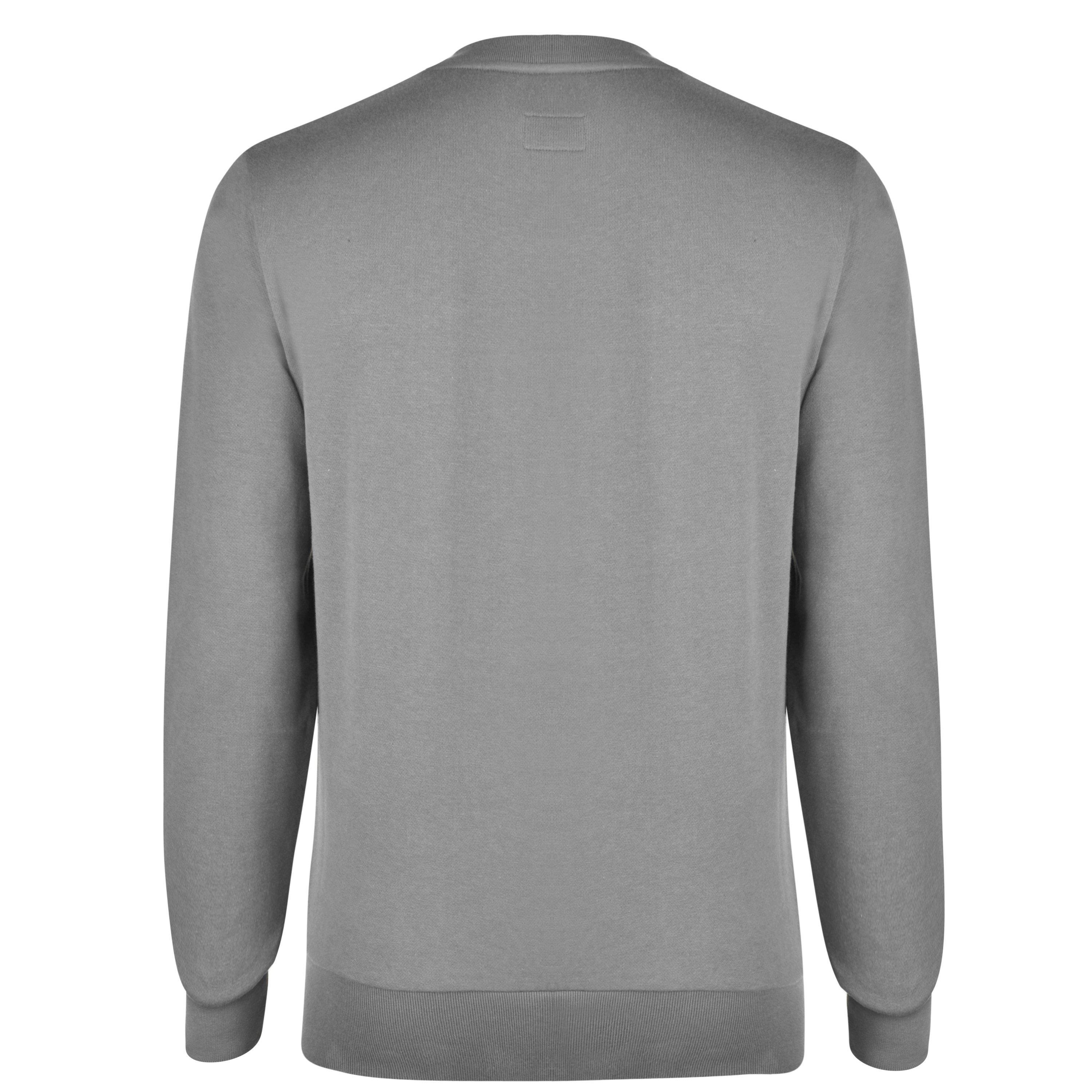 Grey - Vivienne Westwood - Men's Logo Cotton Orb Crew Neck Sweatshirt - 8