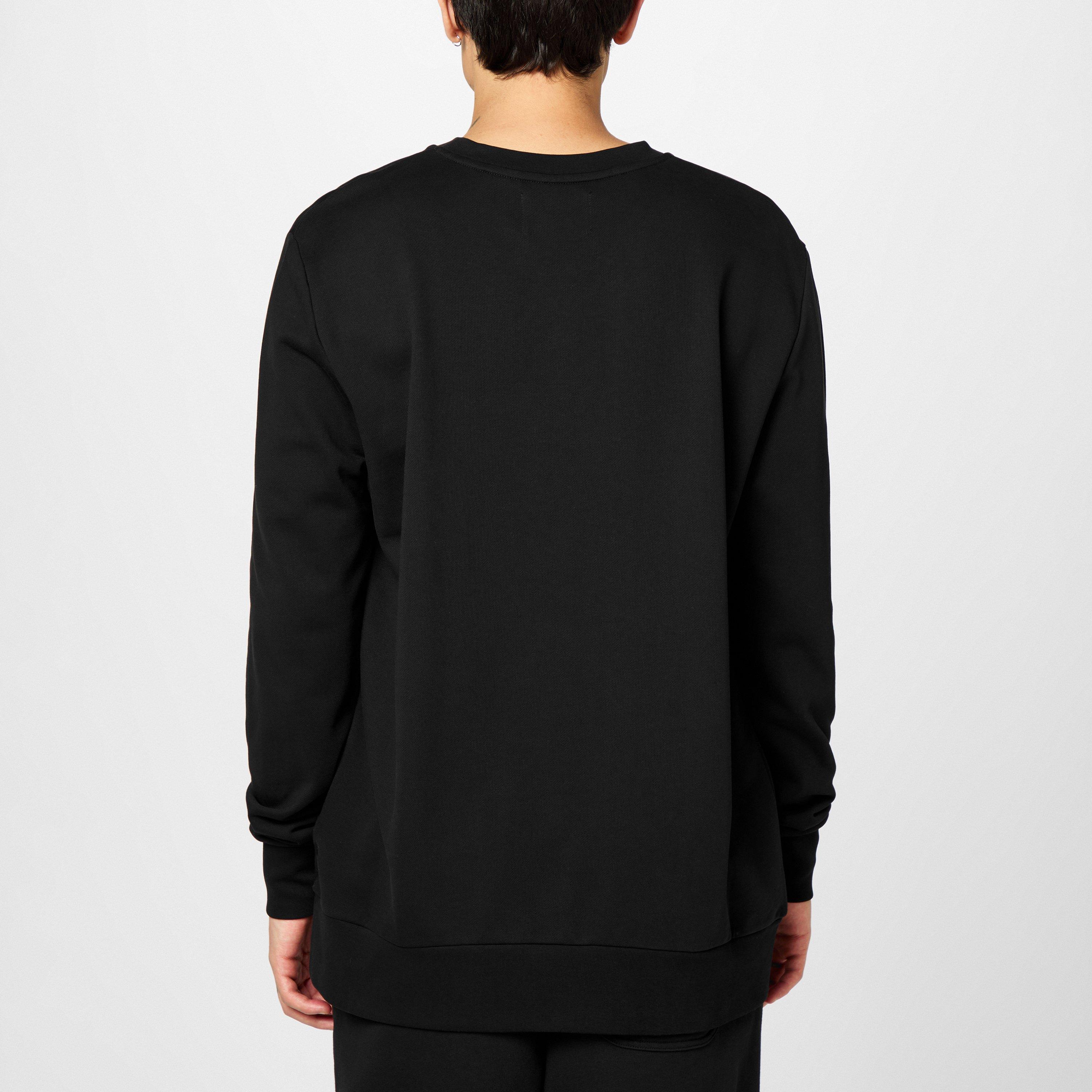 Black - Vivienne Westwood - Men's Logo Cotton Orb Crew Neck Sweatshirt - 4