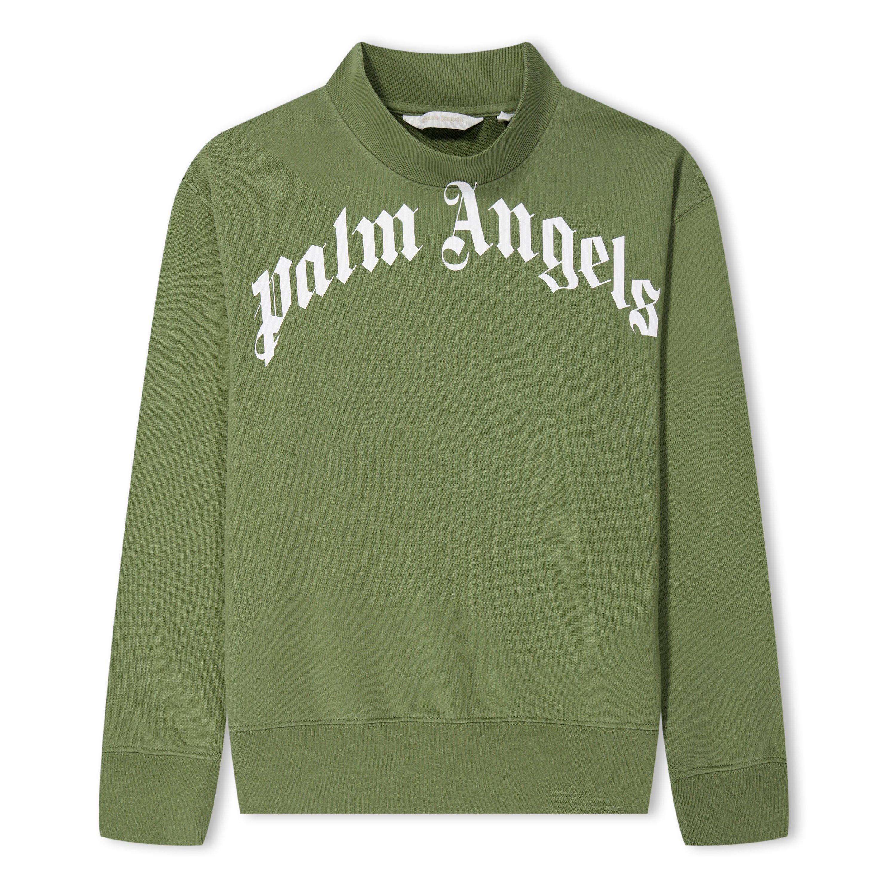 Classic Curved Logo Sweater Juniors