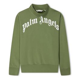 Palm Angels Classic Curved Logo Sweater Juniors