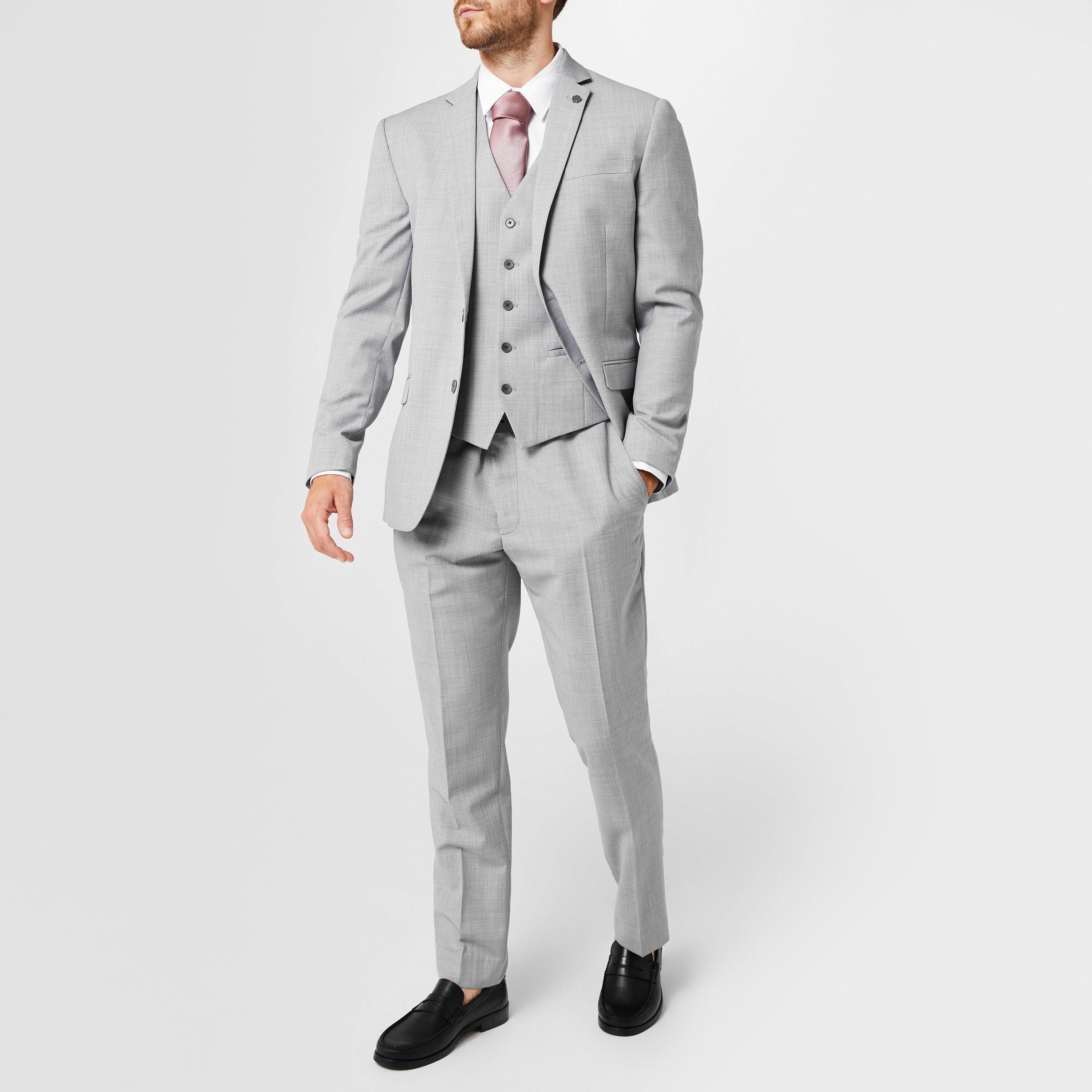 Grigio freddo - Ted Baker - Men's Denali Slim Fit Suit Jacket - 7