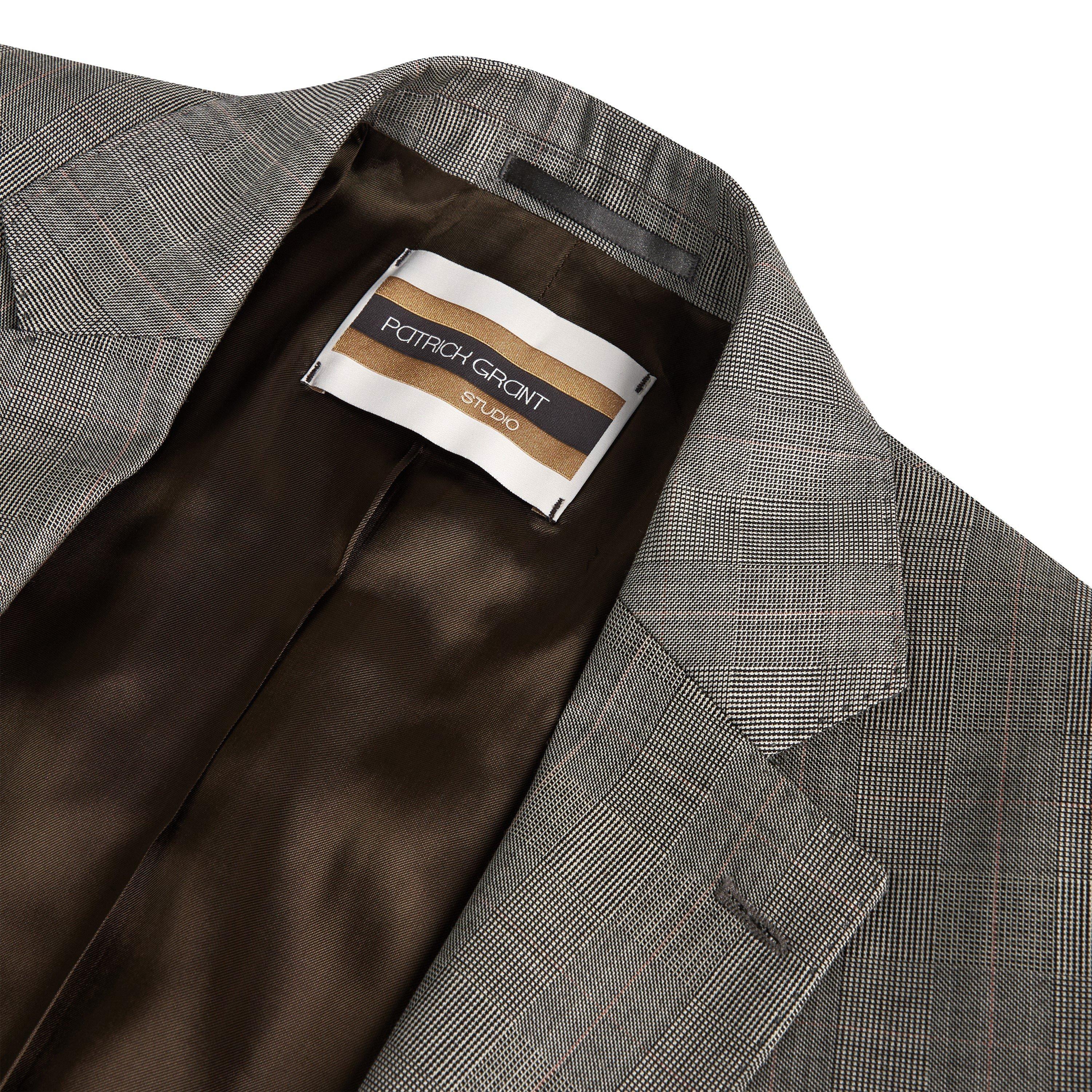 Grey Check - Patrick Grant Studio - The Row Tailored Fit Suit Jacket - 5