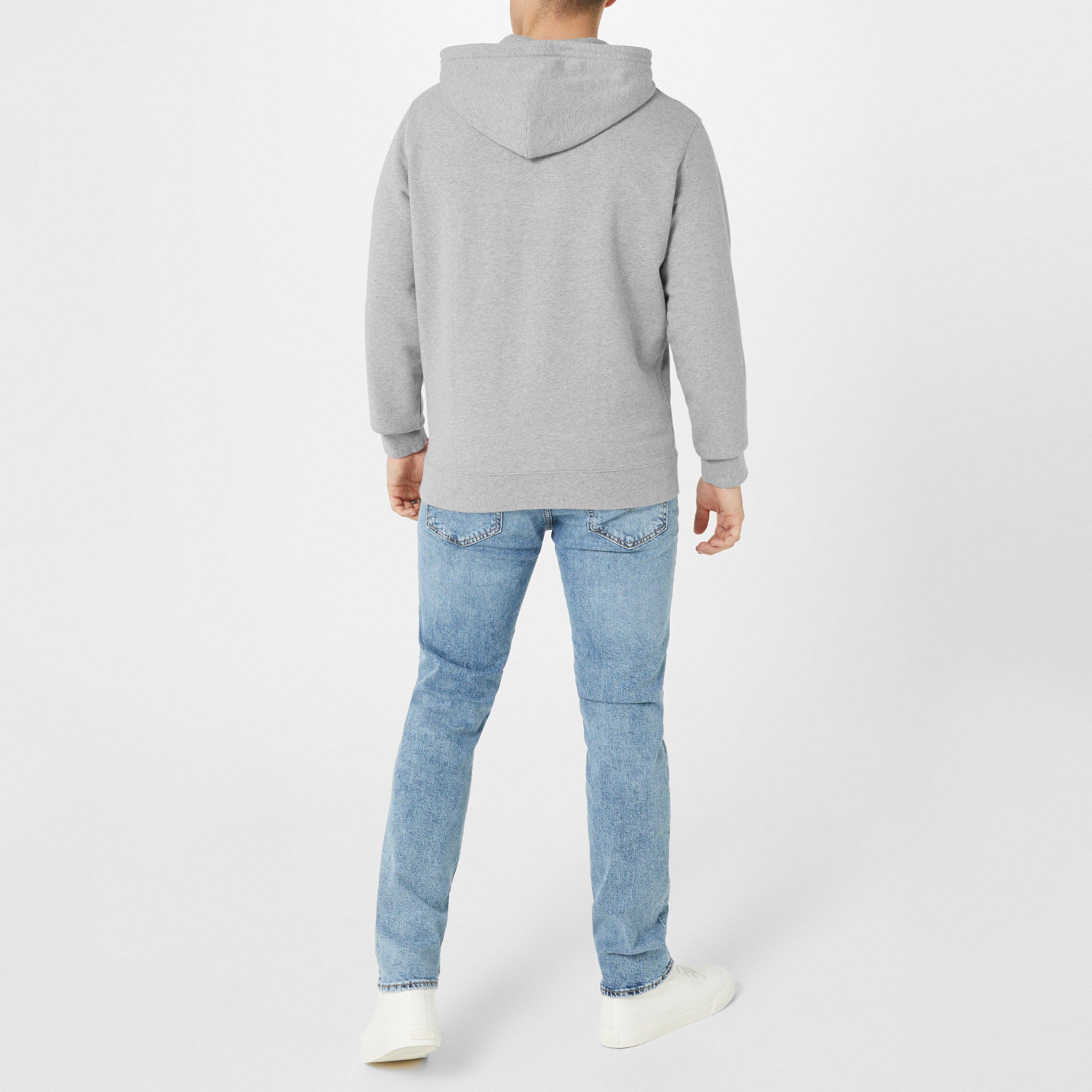Grau - Levis - Batwing Hoodie - 4