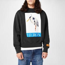 Heron Preston Heron Paint Crew Sweater