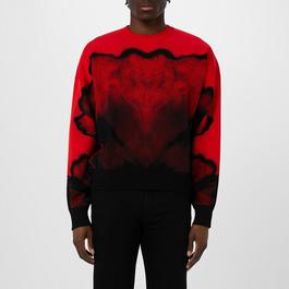 Alexander McQueen Ink Flower Sweatshirt