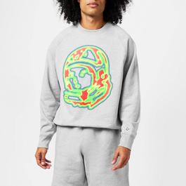 Billionaire Boys Club Heat Map Helmet Logo Sweatshirt