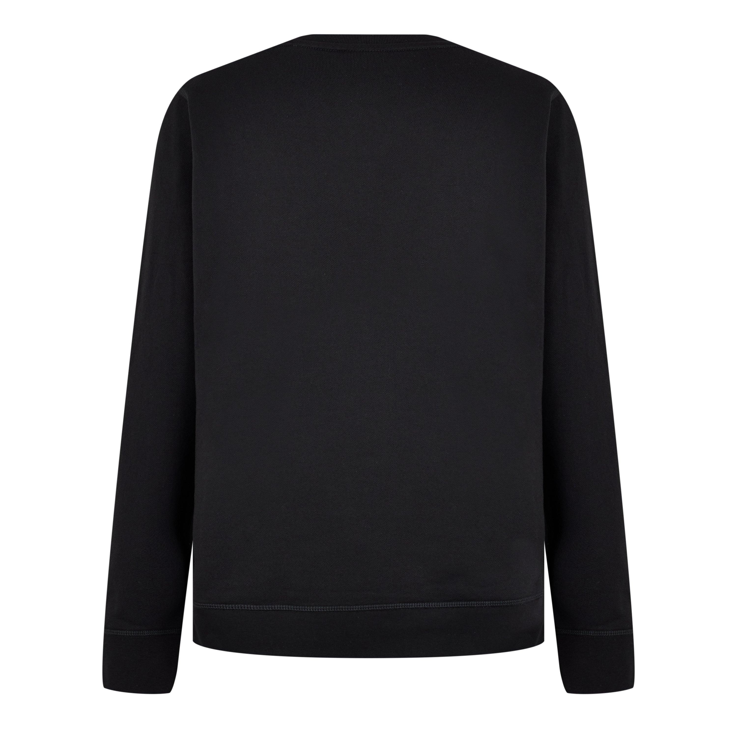 Zwart 001 - Boss - Mens BOSS ORANGE Long Sleeve Premium Cotton Sweatshirt (Westart Crew Neck) - 2