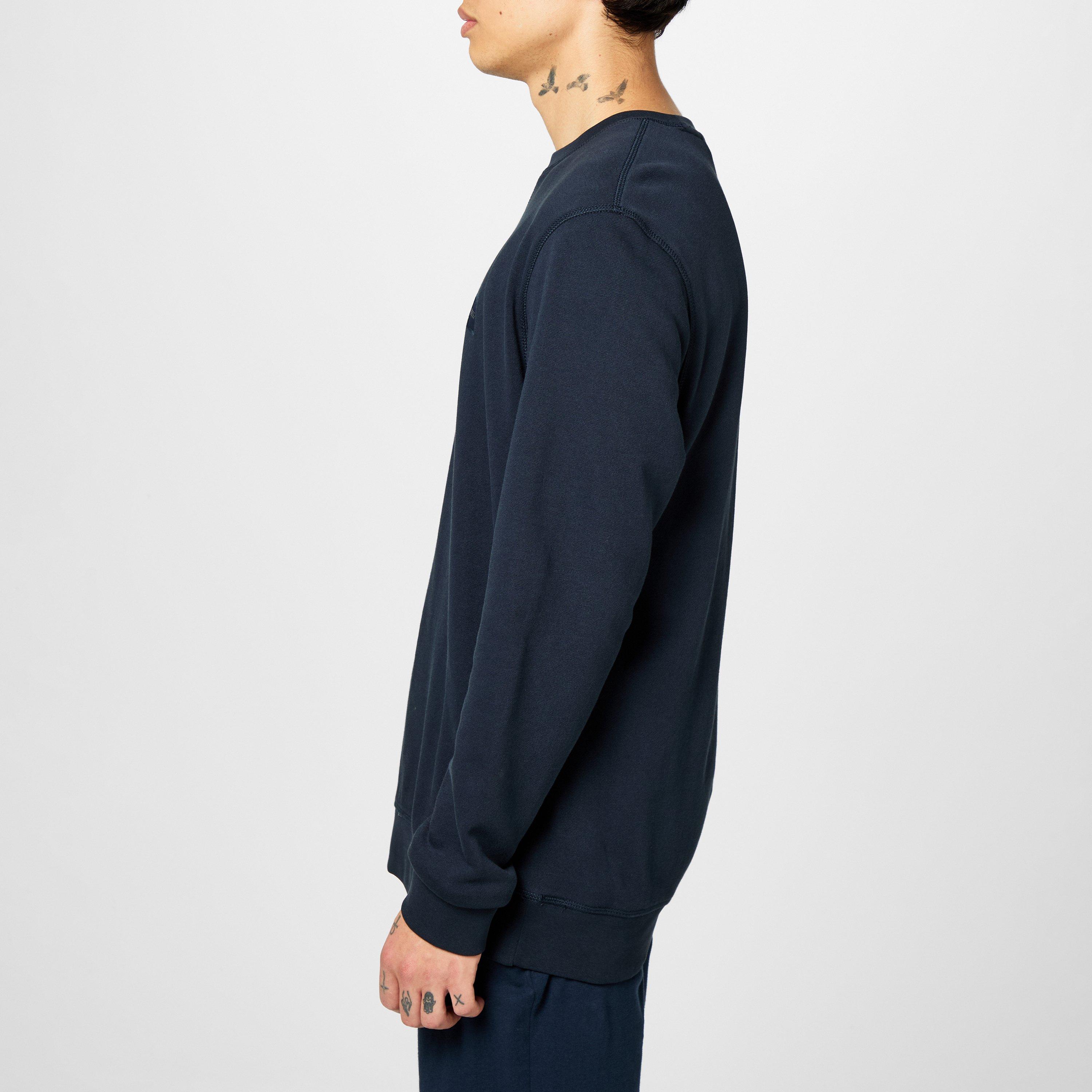 Navy 404 - Boss - Men's Westart Crew Sweatshirt, Premium Cotton - 4