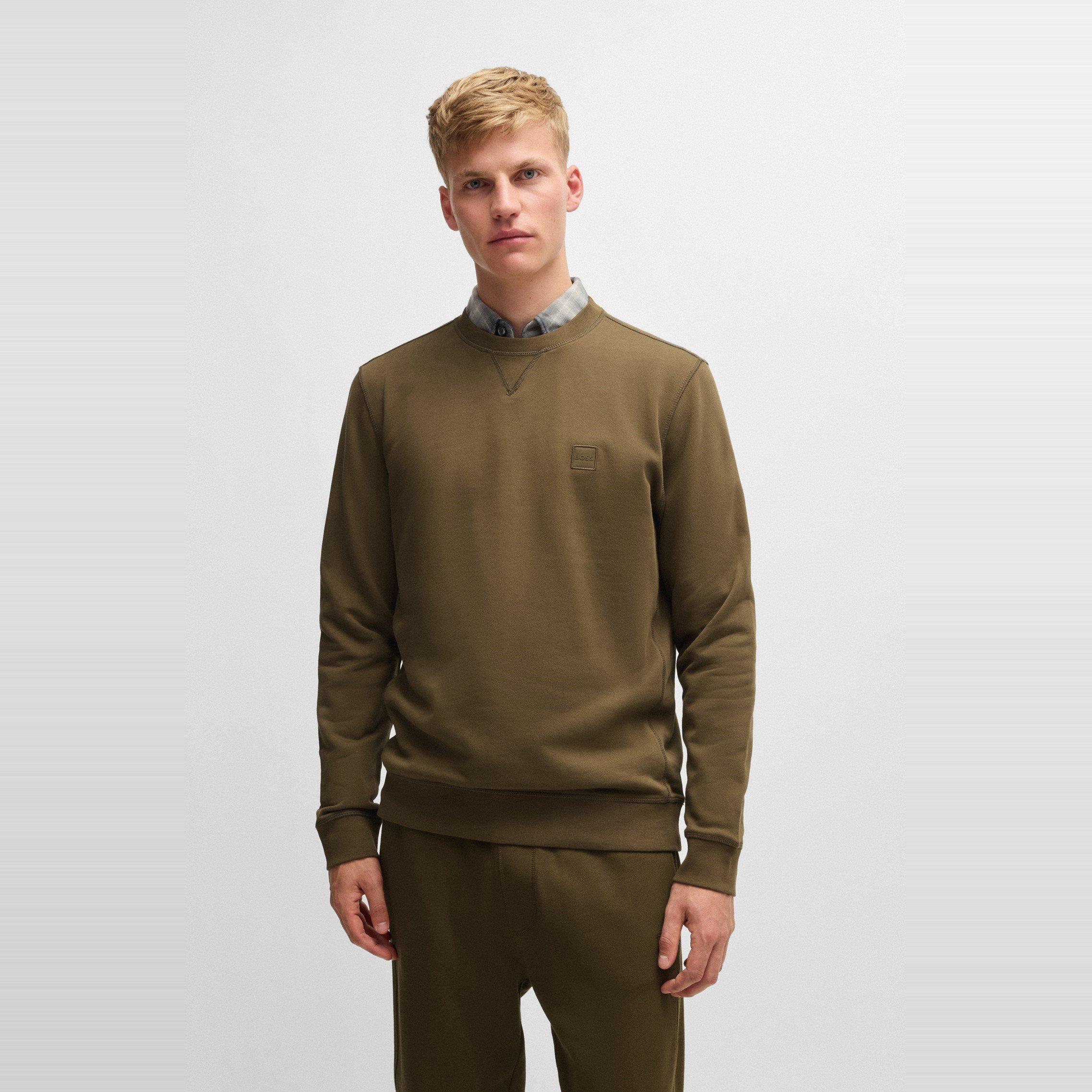 Boss Men's Westart Crew Sweatshirt, Premium Cotton