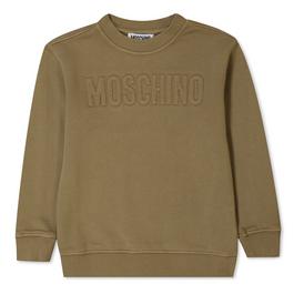 Moschino Embossed Logo Sweater Junior