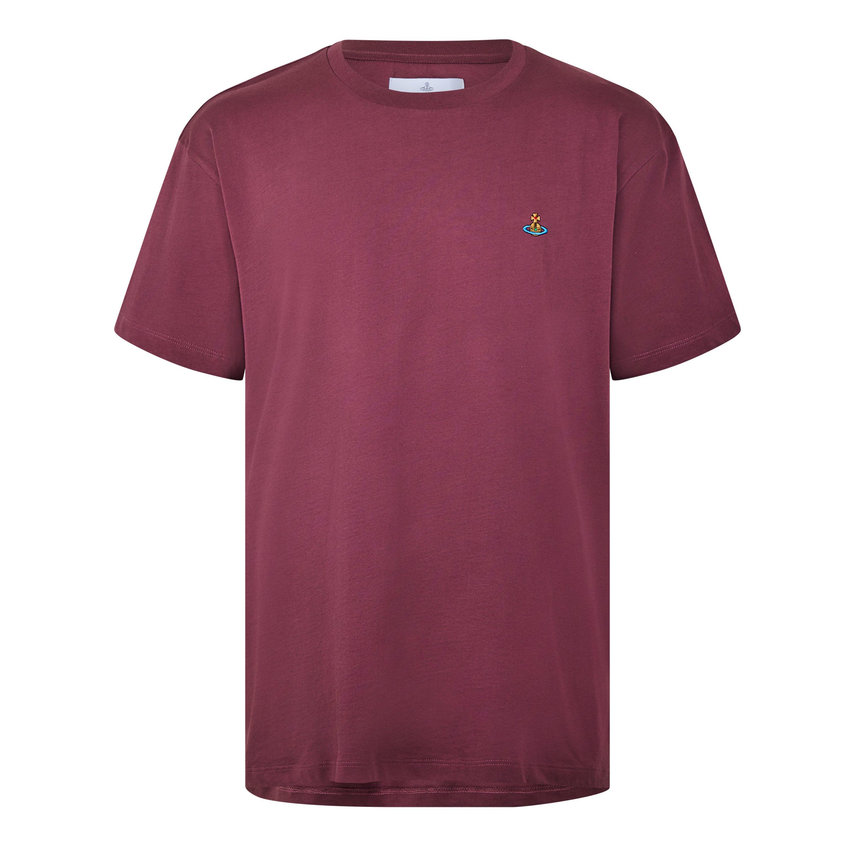 Vivienne Westwood Classic Orb T-Shirt - Oxblood Red - M