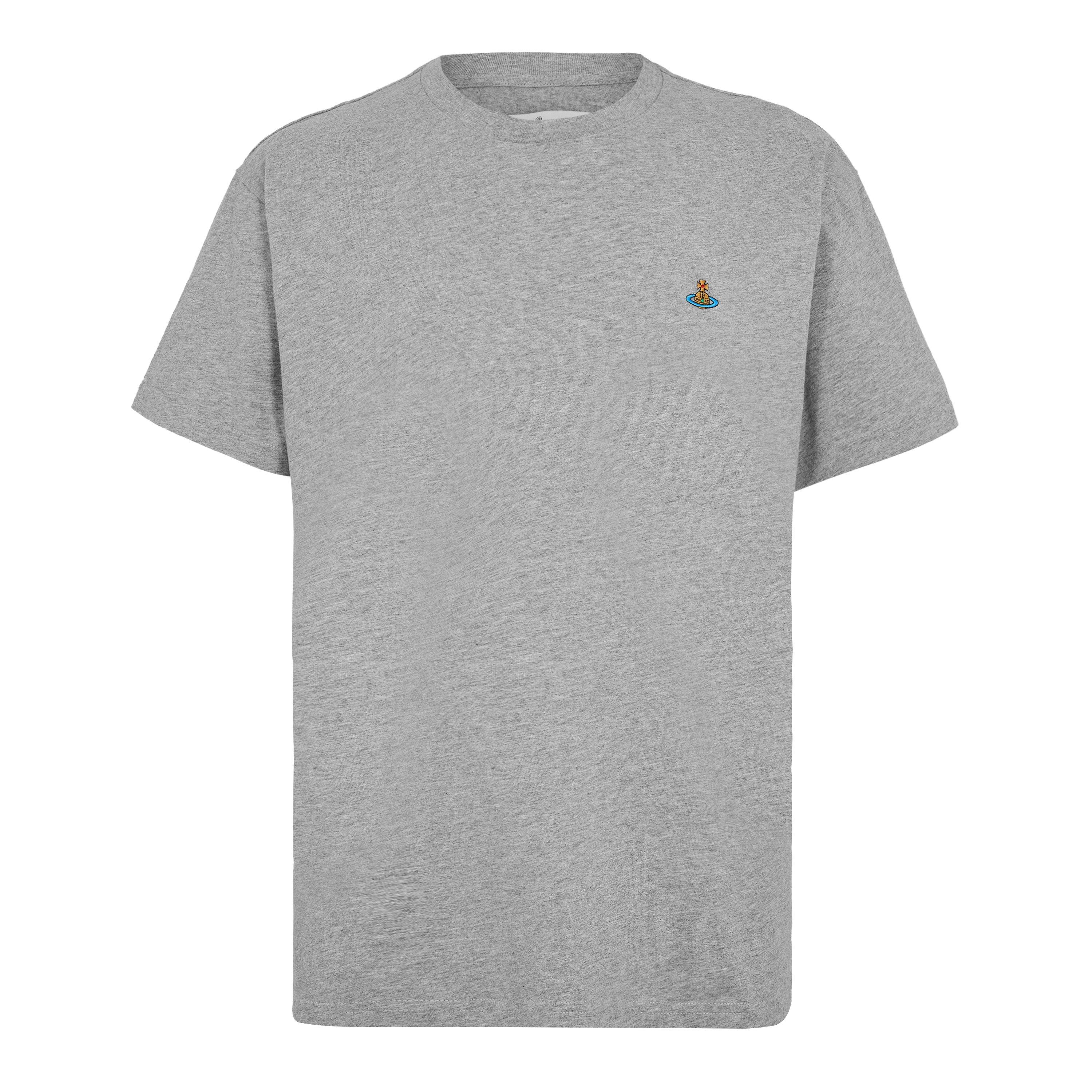 Vivienne Westwood グレー Tシャツ 48 Vivienne Westwood | Classic Orb T-Shirt | Regular Fit T-Shirts