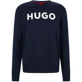 Hugo Dem Logo Crew Sweatshirt