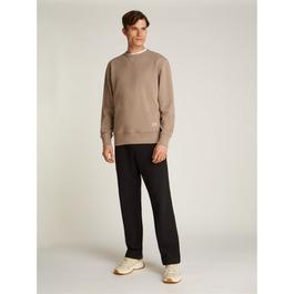 Calvin Klein Jeans WOVEN LABEL CREW NECK