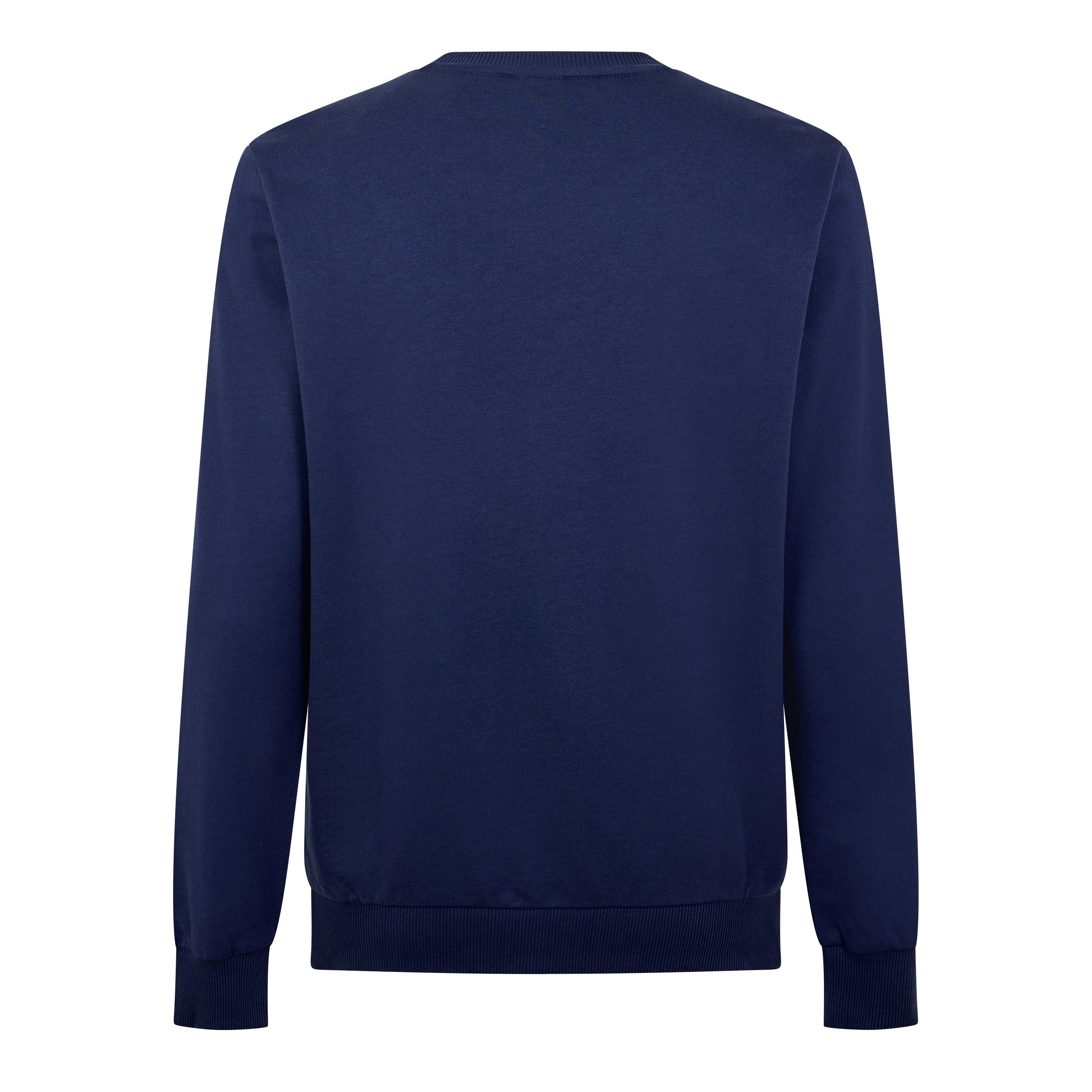 Navy/Whi - Puma - Men's Gfc Teamgoal Casuals Crew Neck Performance Sweatshirt - 2