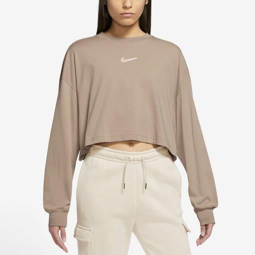 Nike Swoosh Gx Womens Long Sleeve Crew Sweater