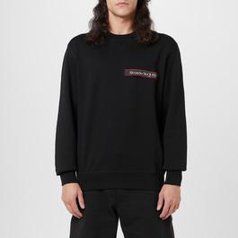 Alexander McQueen Logo Tape Sweatshirt