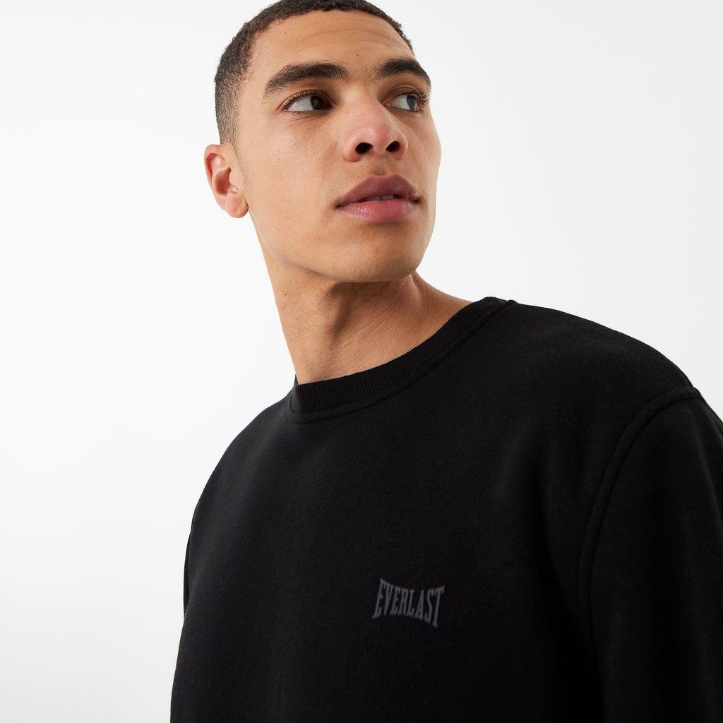 Noir - Everlast - Premium Crew Sweatshirt Mens - 3