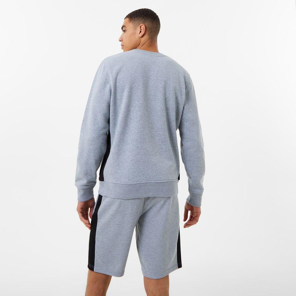 Grey Marl - Everlast - Premium Crew Sweatshirt Mens - 2