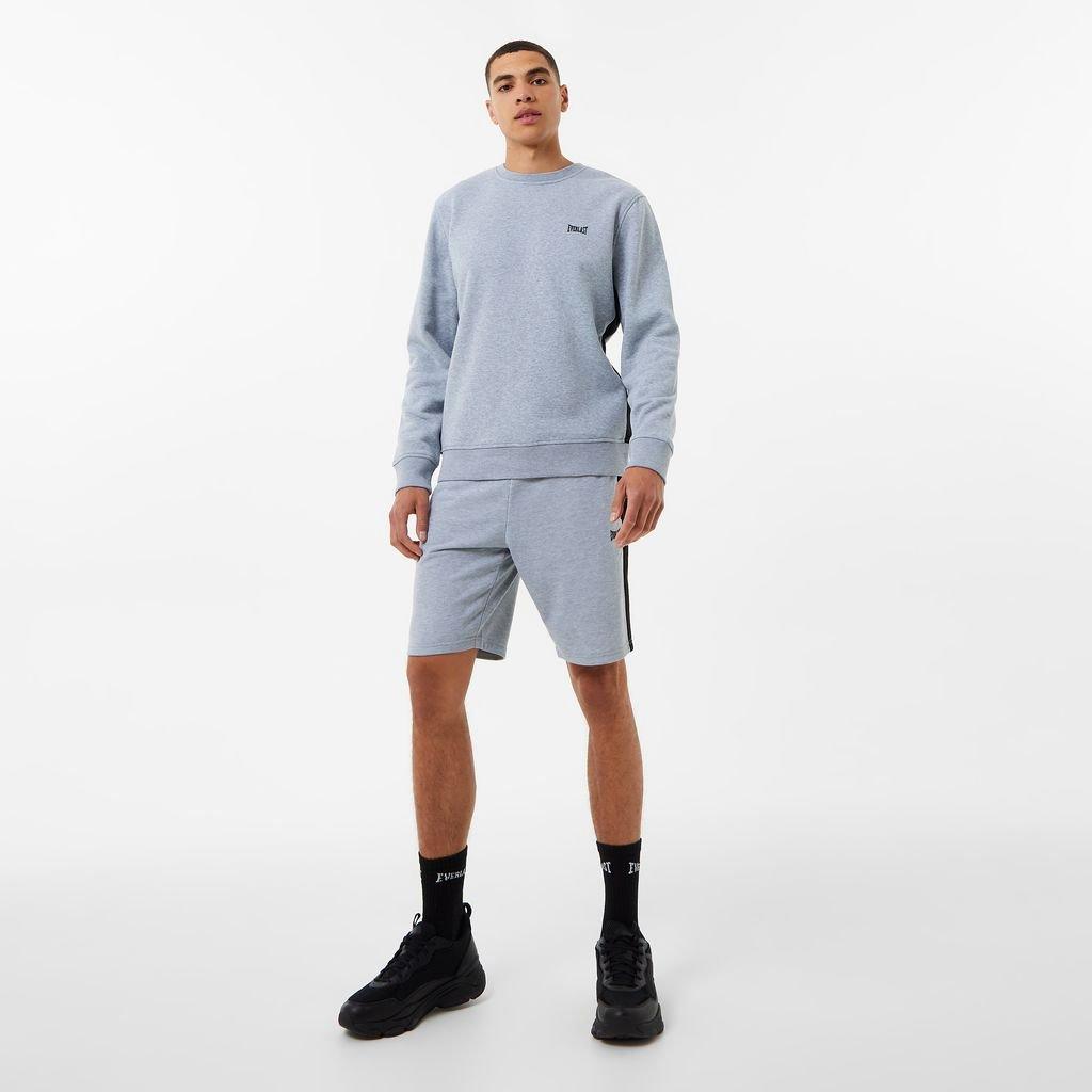 Grey Marl - Everlast - Premium Crew Sweatshirt Mens - 6