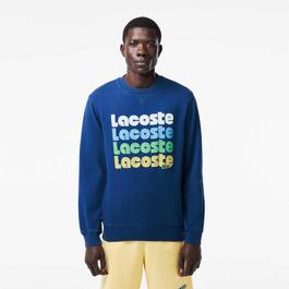 Lacoste Ombre Print Sweatshirt